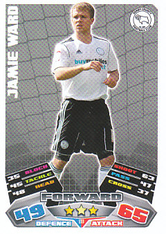 Jamie Ward Derby County 2011/12 Topps Match Attax Championship Edition #110